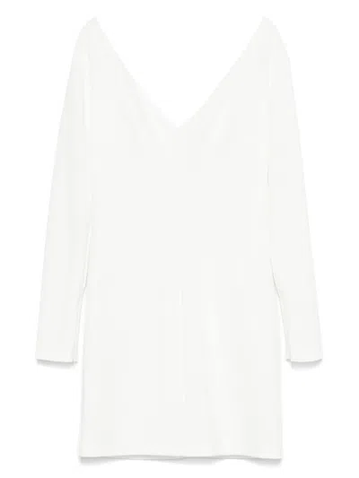 Aniye By Sandy Kleid Mit V-ausschnitt In White