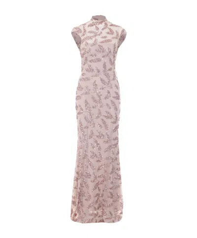 Aniye By Sequin Dress In Neutral