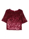 Aniye By Sequined Blouse In Red