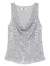 Aniye By Tanktop Mit Pailletten In Metallic