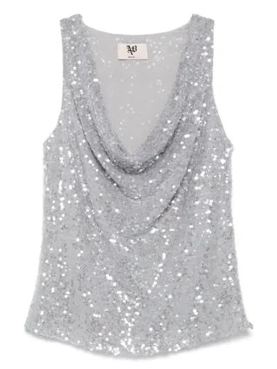 Aniye By Tanktop Mit Pailletten In Metallic
