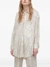 Aniye By Sequinned Long-sleeve Shirt In Neutral