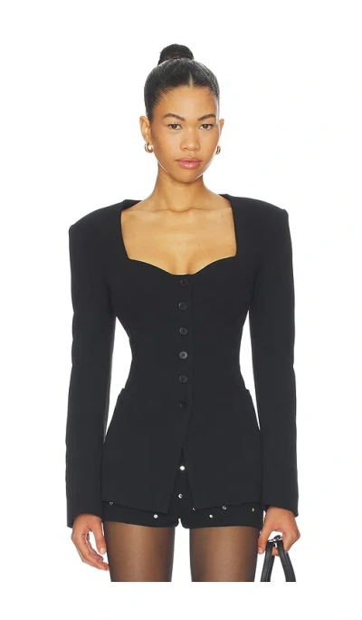 Aniye By Shana Bustier Jacket In Black