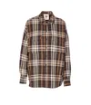 Aniye By Check-pattern Pocket-chest Shirt In Multi