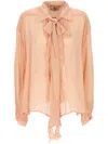 Aniye By Ruffled Bow Blouse In Phard