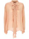 Aniye By Ruffled Bow Blouse In Phard