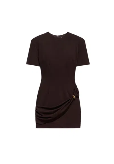 Aniye By Short Dress Tylo Woman  With Accessories In Brown