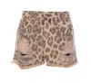 Aniye By Leopard-print Shorts In Beige