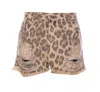 Aniye By Leopard-print Shorts In Beige