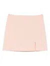 Aniye By Side-slit Mini Skirt In Pink