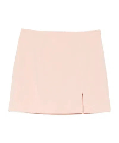 Aniye By Side-slit Mini Skirt In Pink