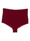 Aniye By Sienna High-waisted Shorts In Red