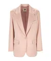 Aniye By Single-breasted Blazer Jacket In Pink