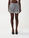 Aniye By Vichy Mini Vickie Check Mini Skirt In Weiss