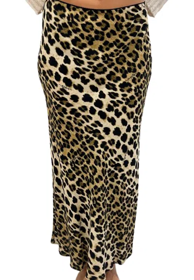 Aniye By Skirt Flor Woman  Leopard In Brown