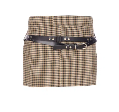 Aniye By Lexa Belt Skirt In Neutral