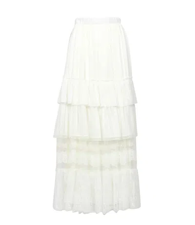 Aniye By Skirts Milk In White