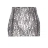 Aniye By Sequin-embellishment Mini Skirt In Silver