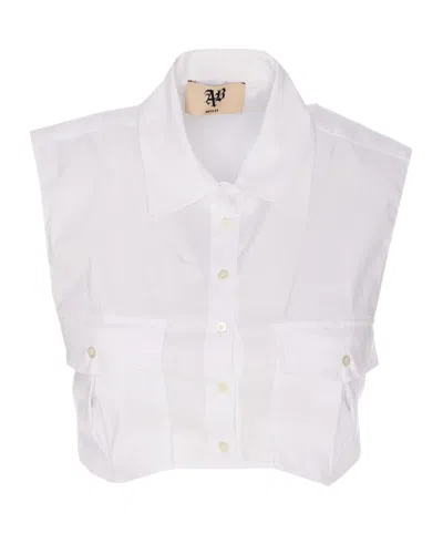 ANIYE BY ANIYE BY TIE-BACK CROPPED TOP