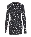 Aniye By Star Pattern Dress In Black