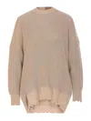 Aniye By Backless Janine Sweater In Beige