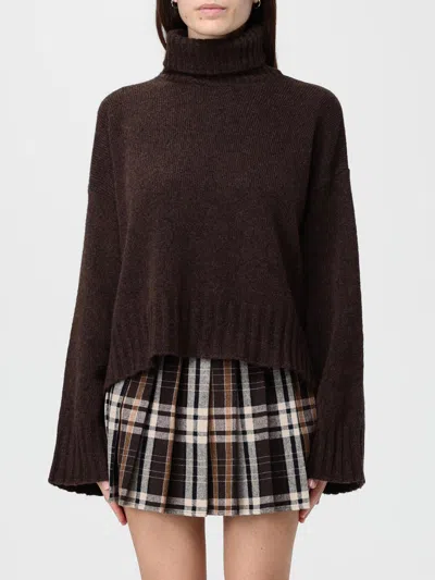 Aniye By Sweater  Woman Color Brown