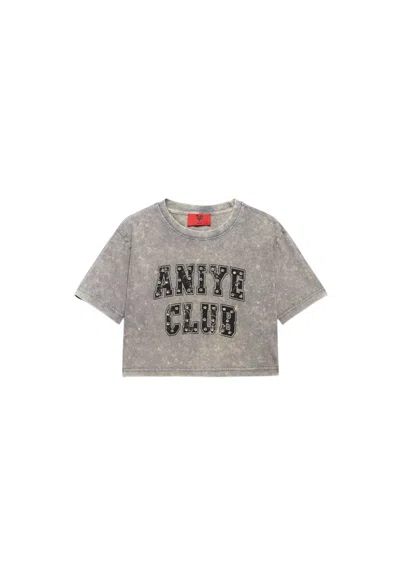 Aniye By T-shirt Crop Aniye Club Woman  Printing And Applications