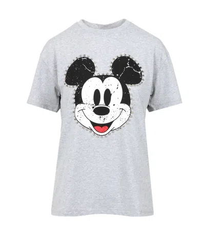 Aniye By Round Neck Short Sleeve T-shirt In White