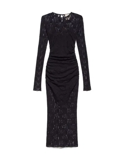 Aniye By Lace Midi Dress In Black