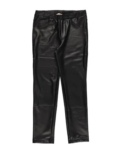 Aniye By Babies'  Toddler Girl Pants Black Size 6 Polyurethane