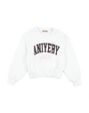 Aniye By Babies'  Toddler Girl Sweatshirt White Size 6 Cotton