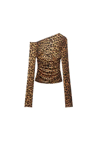 Aniye By Top Decollete Maculato Malindi Donna  Draped