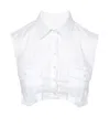 Aniye By Alpha Crop Top In White