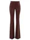 Aniye By Trousers Purple In Brown