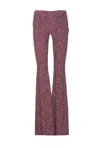 Aniye By Patterned Elasticated-waist Trousers In Red