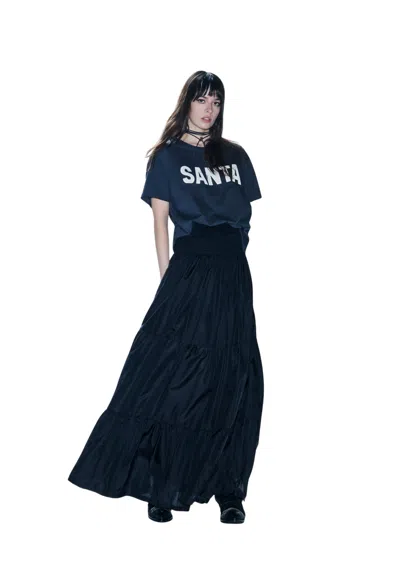 Aniye By T-shirt Woman  Holy Saint In Blue