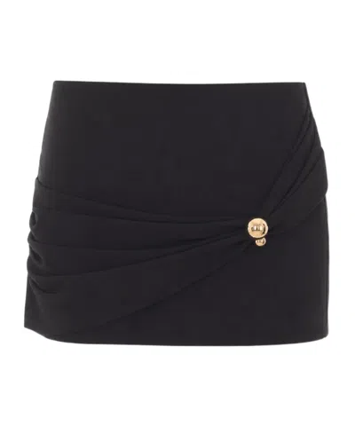 Aniye By Twisted Hardware Mini Skirt In Black