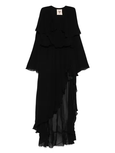 Aniye By Kleid Mit V-ausschnitt In Black