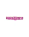 Aniye By Woman Belt Fuchsia Size 4 Soft Leather In Pink