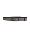 Aniye By Woman Belt Lead Size 2 Textile Fibers In Grey
