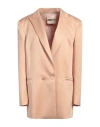 Aniye By Woman Blazer Apricot Size 8 Polyester, Elastane In Orange