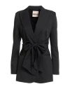 Aniye By Woman Blazer Black Size 4 Polyester, Elastane