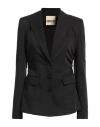 Aniye By Woman Blazer Black Size 6 Polyester, Elastane