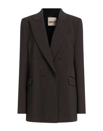 Aniye By Woman Blazer Black Size 8 Polyester, Elastane