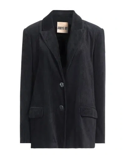 Aniye By Woman Blazer Black Size 8 Viscose