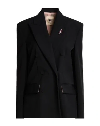 Aniye By Woman Blazer Black Size M Polyamide, Elastane