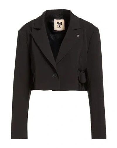 Aniye By Woman Blazer Black Size Xs Polyester, Elastane