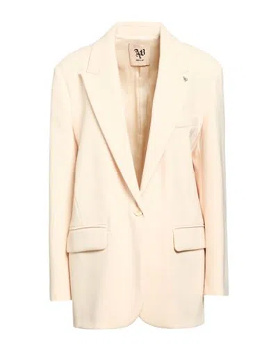 Aniye By Woman Blazer Cream Size Xxs Polyester, Elastane In White