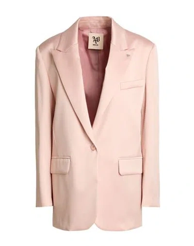 Aniye By Woman Blazer Pink Size Xxs Polyester, Elastane