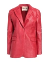 Aniye By Woman Blazer Red Size 6 Viscose In Red